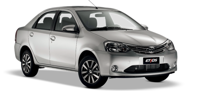 Book a Toyota Etios from Shreeji Travels