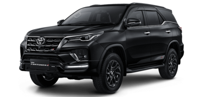 Book a Toyota Fortuner from Shreeji Travels